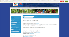 Desktop Screenshot of maasdelta.scouting.nl