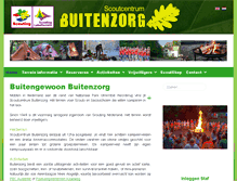Tablet Screenshot of buitenzorg.scouting.nl