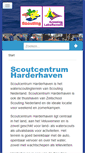 Mobile Screenshot of harderhaven.scouting.nl