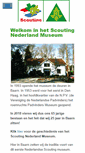 Mobile Screenshot of nationaalmuseum.scouting.nl