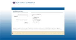 Desktop Screenshot of myscoutingpp.scouting.org